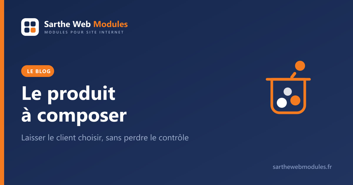 Un bocal et des billes de couleur, illustration de l'article sur le produit à composer